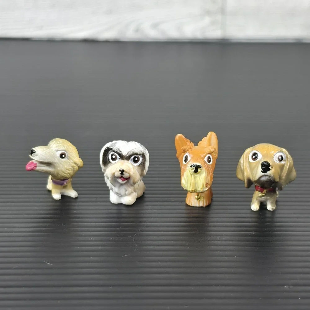 Vintage Snubbies Collection Collectible Dog Vintage Figures lot of 4